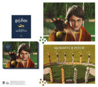 Title: Harry Potter Quidditch Match 2-in-1 Double-Sided 1000-Piece Puzzle