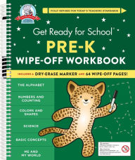 Title: Get Ready for School: Pre-K Wipe-Off Workbook, Author: Heather Stella
