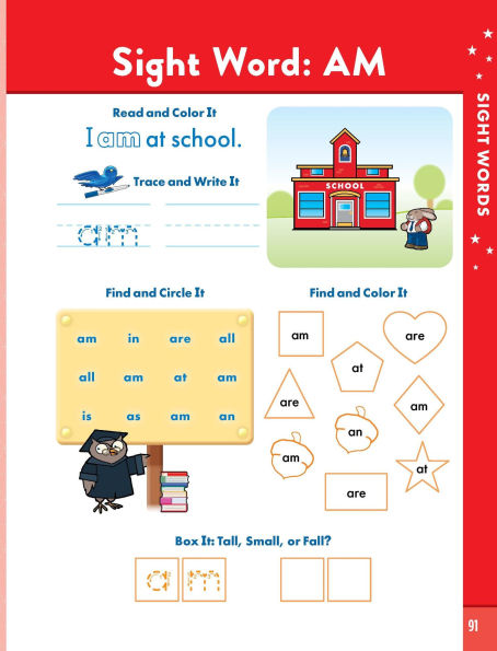 Get Ready for School: Kindergarten (Revised & Updated)