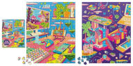 Title: Cozy Gamer 2-in-1 Double-Sided 500-Piece Puzzle