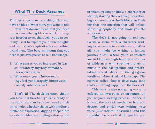 The Writer's Oracle Deck & Guidebook: 50 Cards to Inspire Your Writing