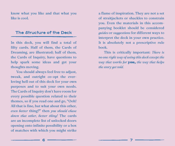 The Writer's Oracle Deck & Guidebook: 50 Cards to Inspire Your Writing