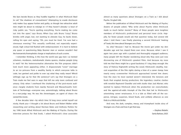 Criss-Cross: The Making of Hitchcock's Dazzling, Subversive Masterpiece Strangers on a Train