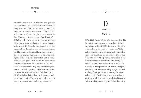 The Little Encyclopedia of Mermaids: An A-to-Z Guide to Mystical Sea Creatures