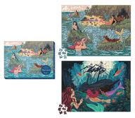 Title: Mermaids 2-in-1 Double-Sided 500-Piece Puzzle