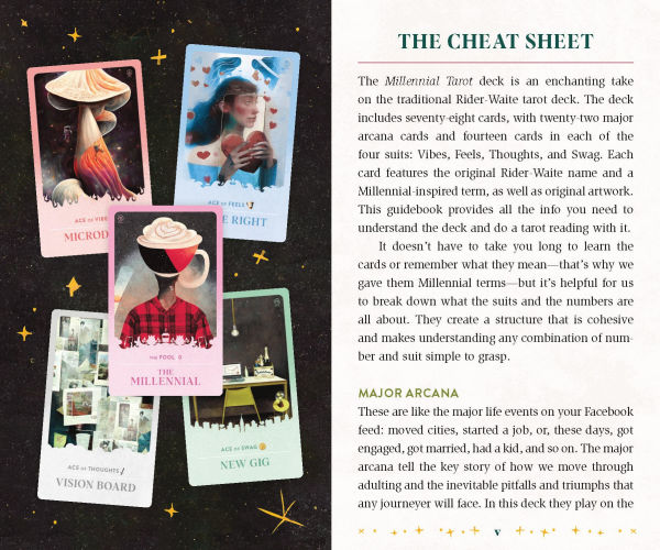 Millennial Tarot: A Deck and Guidebook for the Journey of Adulting (Because the Struggle Is Real)
