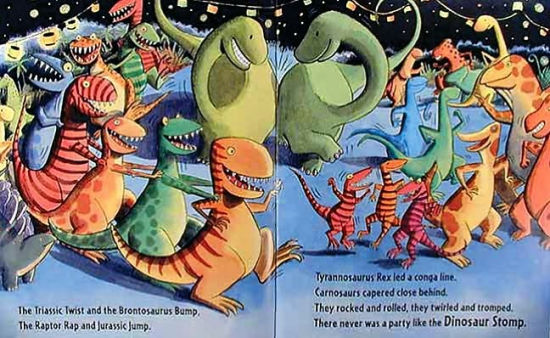 dinosaur stomp story