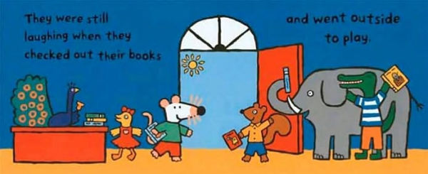 Maisy Goes to the Library