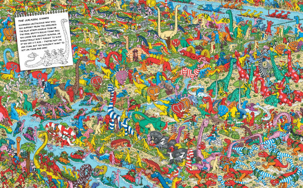 Where's Waldo? The Incredible Paper Chase: (A Hidden Object Activity Book Including a Maze, Spot-the-Difference Challenge, and Search & Find Puzzles - a Perfect Gift & Travel Companion for All Ages)