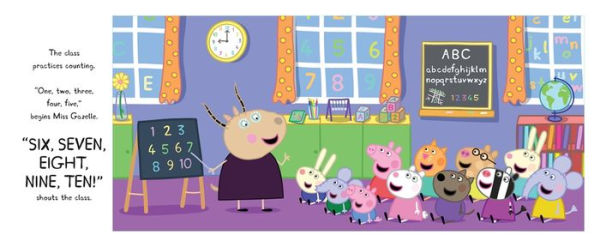 Peppa Pig and the Busy Day at School