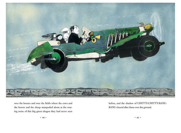 Chitty Chitty Bang Bang The Magical Car By Ian Fleming John Burningham Hardcover Barnes 