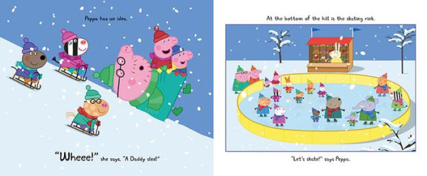 Peppa Pig and the Day at Snowy Mountain