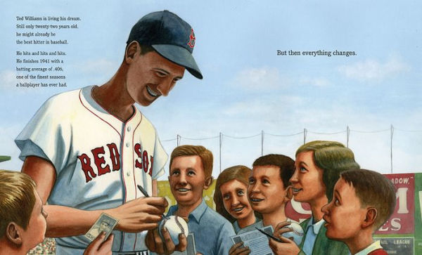 There Goes Ted Williams: Candlewick Biographies: The Greatest Hitter Who Ever Lived