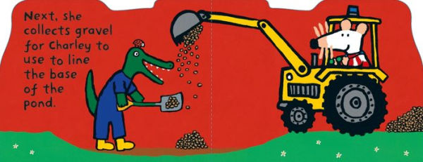 Maisy's Digger: A Go with Maisy Board Book