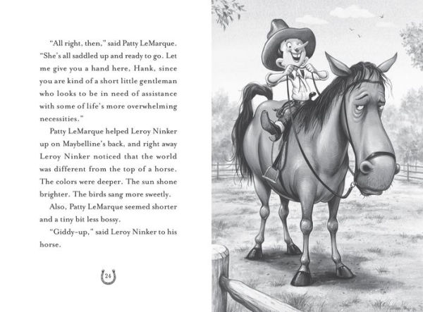 Leroy Ninker Saddles Up (Tales from Deckawoo Drive Series #1) by Kate  DiCamillo, Chris Van Dusen, Paperback