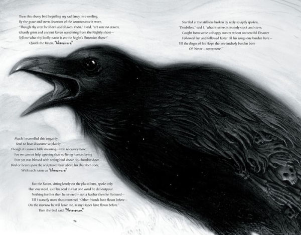 Poe: Stories and Poems: A Graphic Novel; Illustrated by Gareth Hinds