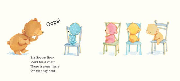 Bears on Chairs: Book and Toy Gift Set