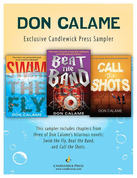 Don Calame: Exclusive Candlewick Press Sampler
