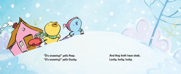 Peep and Ducky It's Snowing!