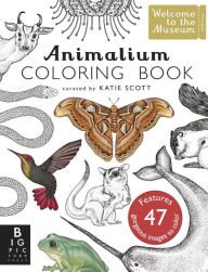 Title: Animalium Coloring Book, Author: Jenny Broom