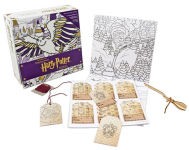 Alternative view 2 of Harry Potter: Winter at Hogwarts: A Magical Coloring Set