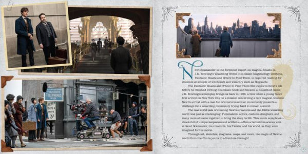 Fantastic Beasts and Where to Find Them: Newt Scamander: A Movie Scrapbook