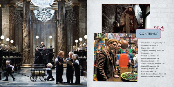 Harry Potter: Diagon Alley: A Movie Scrapbook