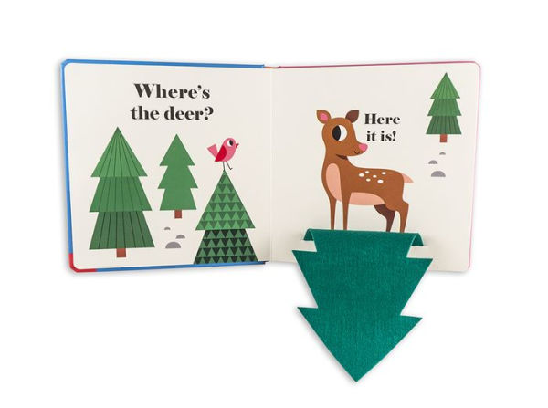 Where's the Owl?: (An Interactive, Sensory Lift-the-Flap Book with Felt Flaps and a Mirror for Babies & Toddlers. Friendly Woodland Animals Include a Deer, Fox, & Hedgehog.)