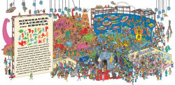 Alternative view 3 of Where's Waldo? Destination: Everywhere!: 12 classic scenes as you've never seen them before!