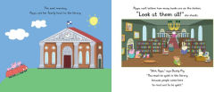 Alternative view 4 of Peppa Pig and the Library Visit: (Children's Picture Book About Going to the Library with Reversible Coloring Poster for Toddlers, Preschoolers, and Kids Ages 3-7)