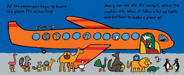 Maisy Goes on A Plane: First Experiences Book