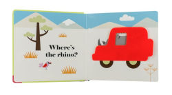 Alternative view 2 of Where's the Zebra?: (An Interactive, Sensory Lift-the-Flap Book with Felt Flaps and a Mirror for Babies & Toddlers. Friendly Zoo Animals Include a Rhino, Gorilla, & Flamingo.)