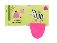 Alternative view 5 of Where's the Zebra?: (An Interactive, Sensory Lift-the-Flap Book with Felt Flaps and a Mirror for Babies & Toddlers. Friendly Zoo Animals Include a Rhino, Gorilla, & Flamingo.)