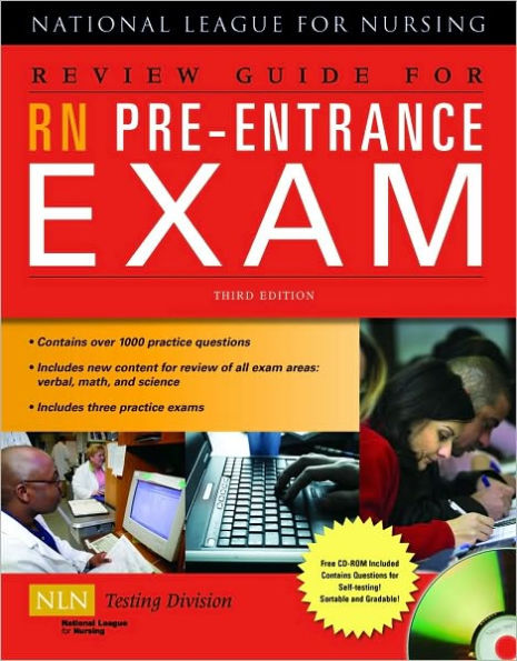 Review Guide For RN Pre-Entrance Exam / Edition 3