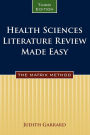 Alternative view 2 of Health Sciences Literature Review Made Easy: The Matrix Method / Edition 3