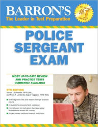 Title: Barron's Police Sergeant Examination, Author: Donald Schroeder Ph.D.