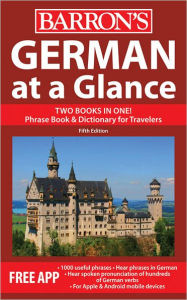 Title: German at a Glance: Foreign Language Phrasebook & Dictionary, Author: Henry Strutz