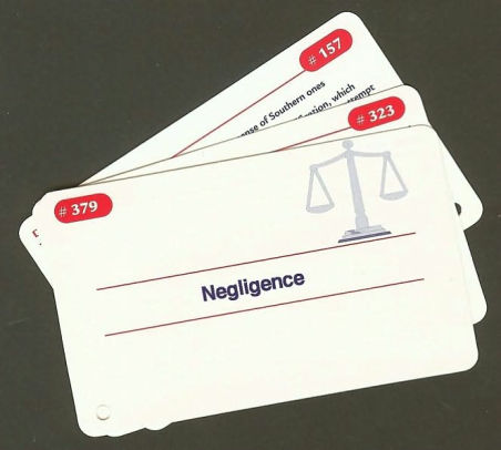 First Year Law School Flash Cards: 350 Cards with Questions & Answers ...