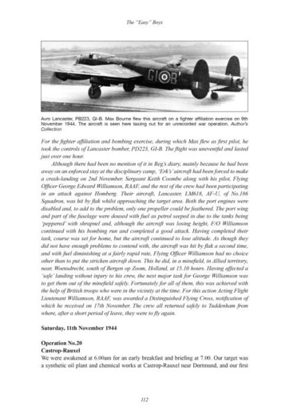 The "Easy" Boys: The Story of a Bomber Command Aircrew in World War II: Based on the Wartime Diaries of Flying Officer Reg Heffron, RAAF