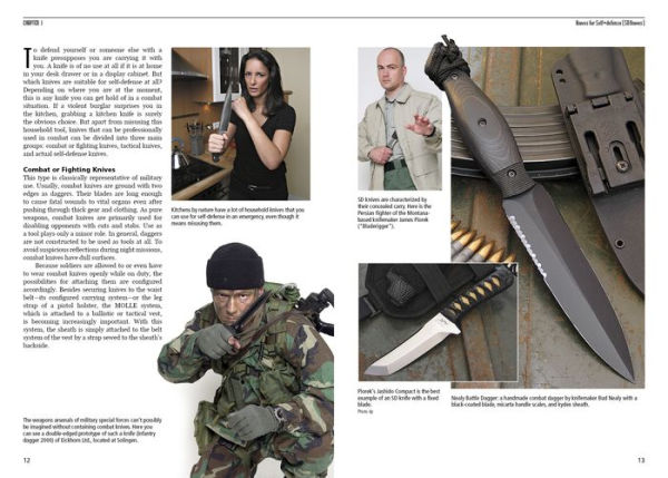 Combat Knives and Knife Combat: Knife Models, Carrying Systems, Combat Techniques