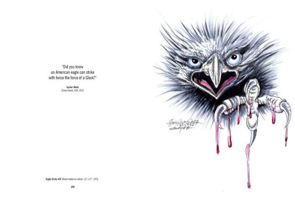 Spider Webb's American Eagle Tattoo Flash