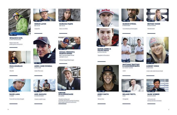 The Athlete's Cookbook: The Favorite Recipes of Red Bull Athletes, Prepared at Hangar-7