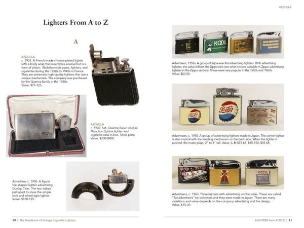 The Handbook of Vintage Cigarette Lighters