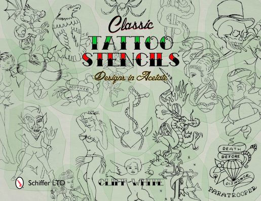 Classic Tattoo Stencils: Designs in Acetate