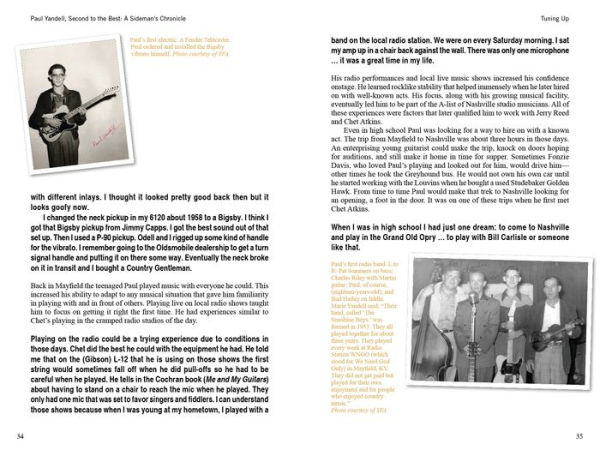 Paul Yandell, Second to the Best: A Sideman's Chronicle