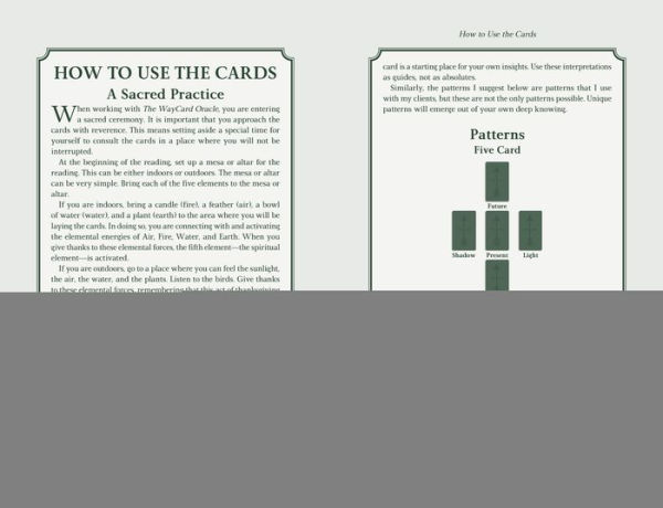 The WayCard Oracle: A Guide to the Inner Journey