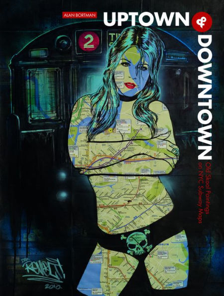 Uptown & Downtown: Old Skool Paintings on NYC Subway Maps