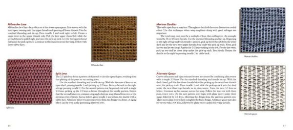 Weave Leno: In-Depth Instructions for All Levels, with 7 Projects