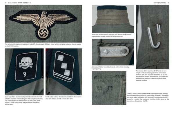 Black and Field Gray Uniforms of Himmler's SS: Allgemeine-SS SS Verfügungstruppe SS Totenkopfverbände Waffen SS, Vol. 1: Black Service Uniforms, SS-VT/TV Drill Uniforms, SS-VT/TV M-36 Uniforms, SS-VT/TV M-37 Uniforms, SD Uniforms