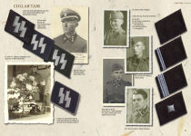Alternative view 2 of Insignia of the Waffen-SS: Cuff Titles, Collar Tabs, Shoulder Boards & Badges